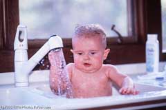 Baby in Bath